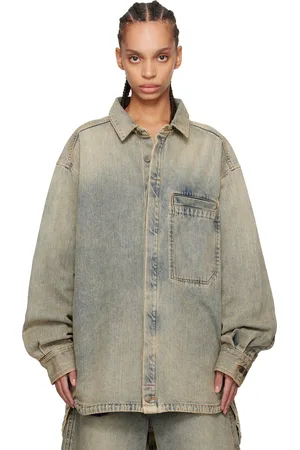Entire Studios Blue Herculean Denim Shirt