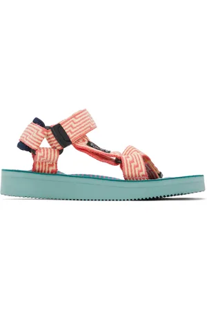 SUICOKE Yellow & Pink DEPA-JC01 Sandals