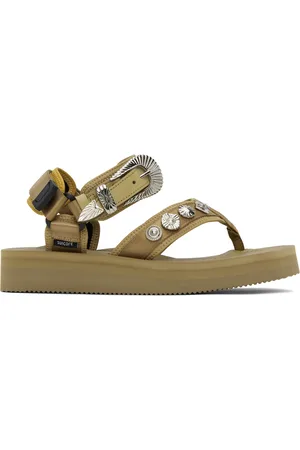 TOGA PULLA Beige Suicoke Edition Tono Sandals