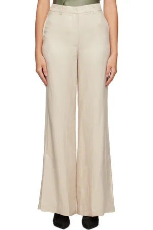 ANINE BING Off-White Lyra Trousers