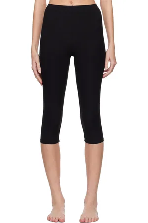 SKIMS Black Soft Lounge Capri Leggings