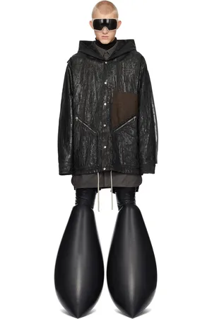 Rick Owens Black Porterville Tour Denim Jacket