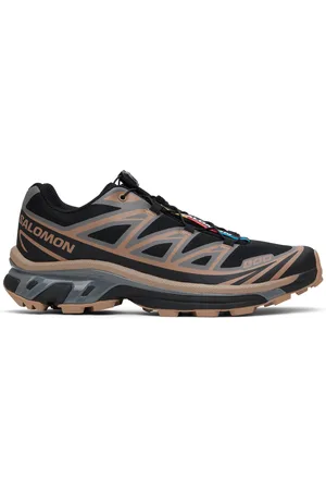 Salomon Black & Brown XT-6 Sneakers