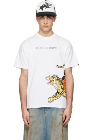 BAPE White Tiger & Dragon T-shirt