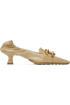 Bottega Veneta Beige Madame Heels