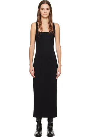 Helmut Lang Black Cutout Maxi Dress