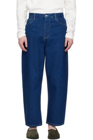 STUDIO NICHOLSON Blue Land Jeans