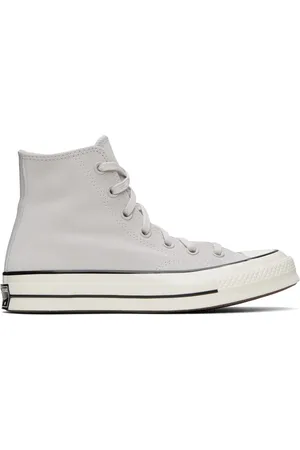 Converse Gray Chuck 70 Suede Sneakers