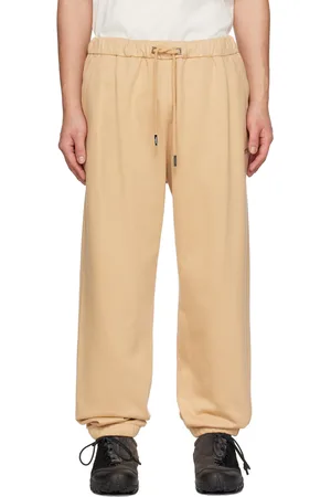WOOYOUNGMI Beige Drawstring Lounge Pants