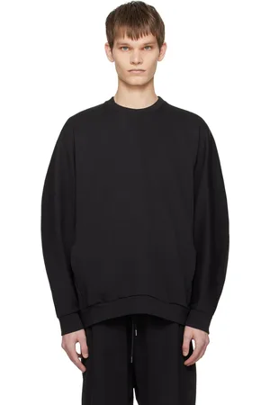 ATTACHMENT Black Pocket Sweatshirt