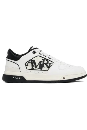 AMIRI White & Black Classic Low Sneakers