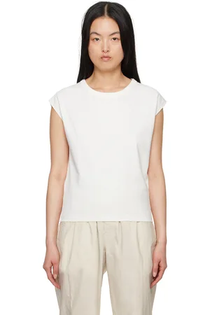 LEMAIRE Off-White Cap Sleeve T-Shirt