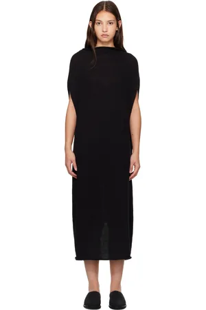 Lauren Manoogian Black Shoulder Maxi Dress