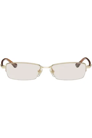 BONNIE CLYDE Gold & Brown Lucky Star Sunglasses