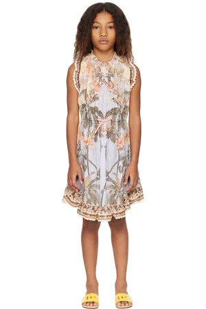ZIMMERMANN Kids Multicolor Wylie Flip Dress
