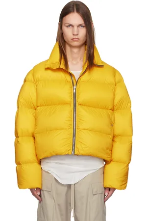 Rick Owens Yellow Turtle Down Jacket
