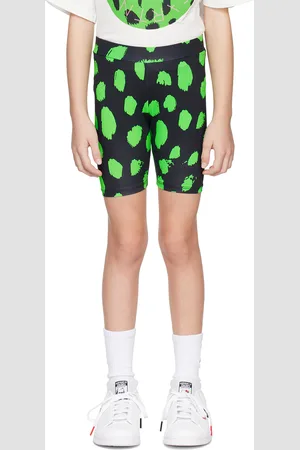 Stella McCartney Kids Black Printed Shorts