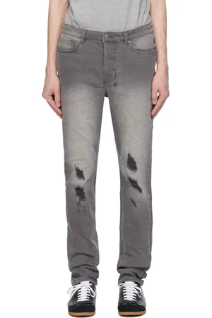 KSUBI Gray Chitch Prodigy Trashed Jeans