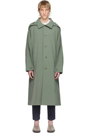 Issey Miyake Khaki Wing Coat