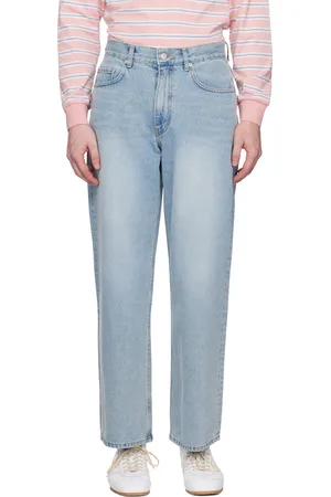 DUNST Blue Low Rise Loose Jeans