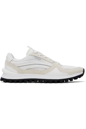 Paul Smith White Marino Suede Sneakers
