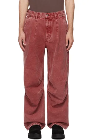 R13 Pink Glen Carpenter Trousers