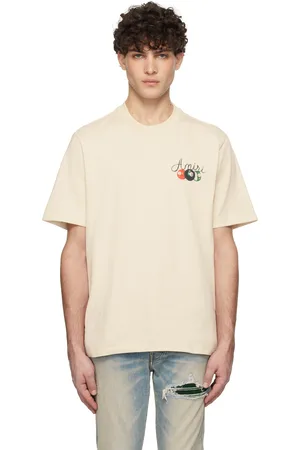 AMIRI Beige Pool Cue T-shirt
