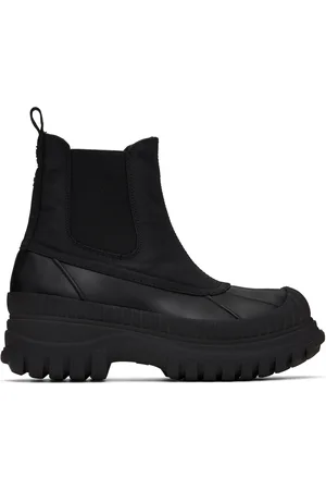 Ganni Black Outdoor Chelsea Boots