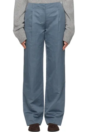 The Row Blue Tamarindo Trousers