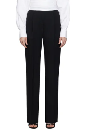 Alexander Wang Black Pleated Trousers