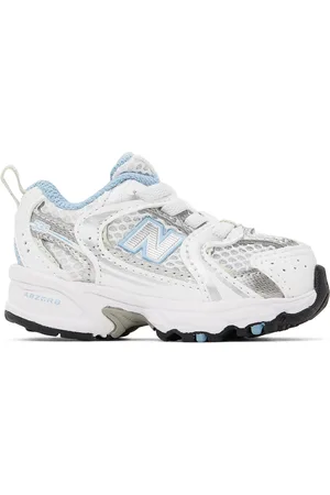 New Balance Baby White 530 Bungee Sneakers