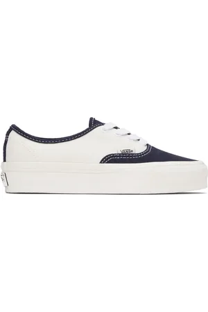 Vans Off-White & Navy Authentic Reissue 44 Sneakers