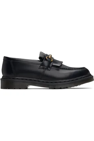 Dr. Martens Black Adrian Snaffle Loafers