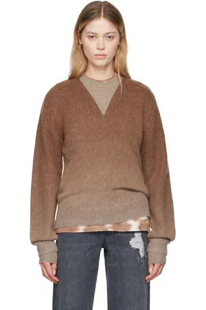 J.W.Anderson Brown Gradient Sweater
