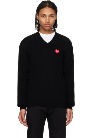Comme des Garçons Black Invader Edition Heart Sweater