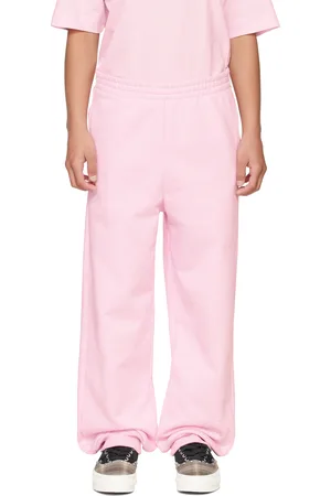 Marni Kids Pink Logo Sweatpants