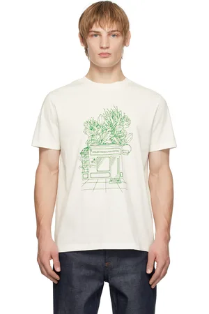 A.P.C. White Magasin T-shirt