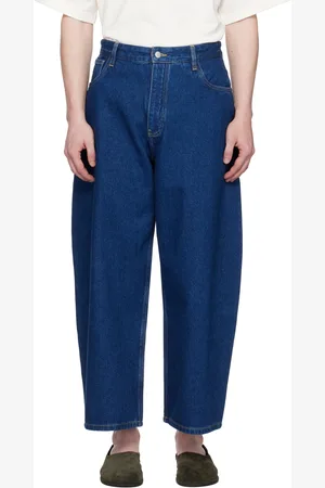 STUDIO NICHOLSON Blue Paolo Jeans