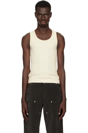 WALES BONNER Off-White Groove Tank Top