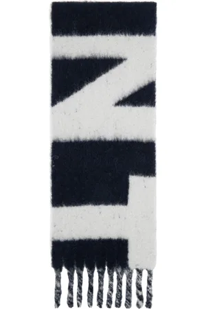 Isabel Marant Navy & Gray Loliana Scarf