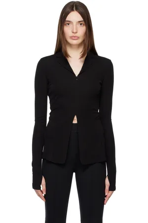 Helmut Lang Black Blazer Shirt