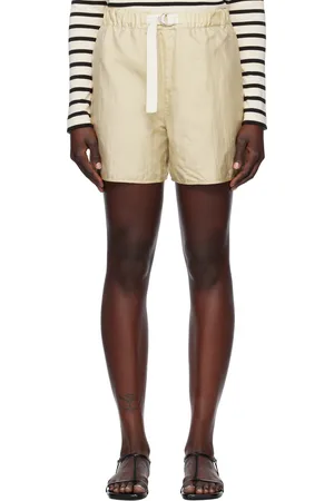 Jil Sander Yellow Regular Fit Shorts