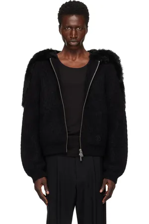 Moose Knuckles Black CJ Split Hoodie