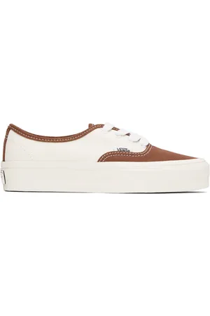 Vans Off-White & Brown Authentic Reissue 44 Sneakers