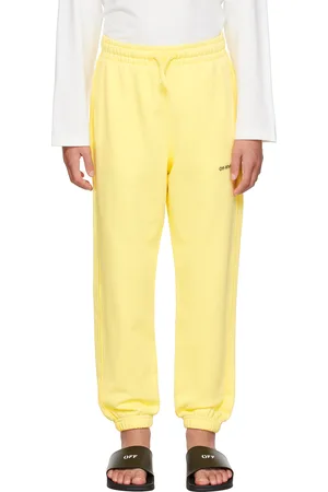 OFF-WHITE Kids Yellow Rubber Arrow Sweatpants
