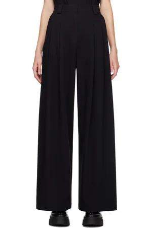 Alexander Wang High-Waist Wide-Leg Trousers