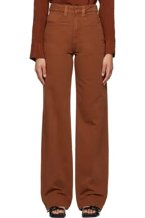 LEMAIRE Orange Straight-Leg Jeans