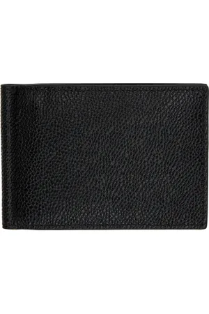 Thom Browne Black Money Clip Wallet