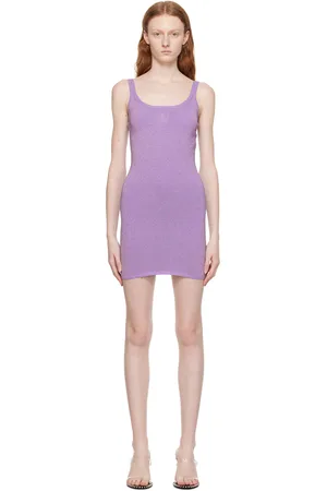 Alexander Wang Purple Tank Minidress