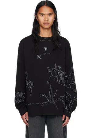 We11 Done Graphic Long Sleeve T-Shirt